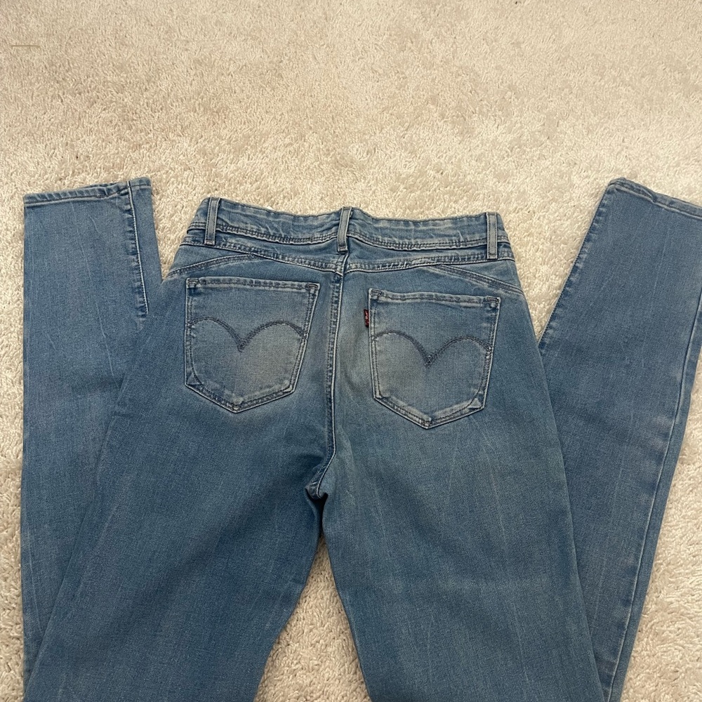 Levi's Blue Straight Leg Jeans Classic Style
